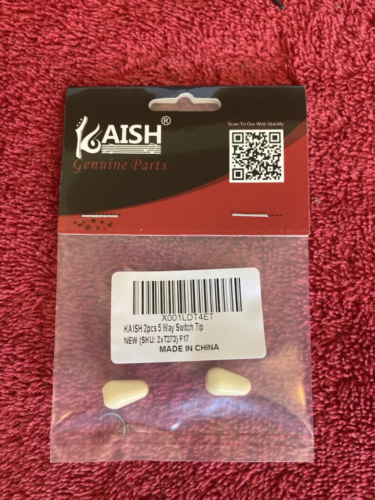 Package of two replacement selector switch knobs